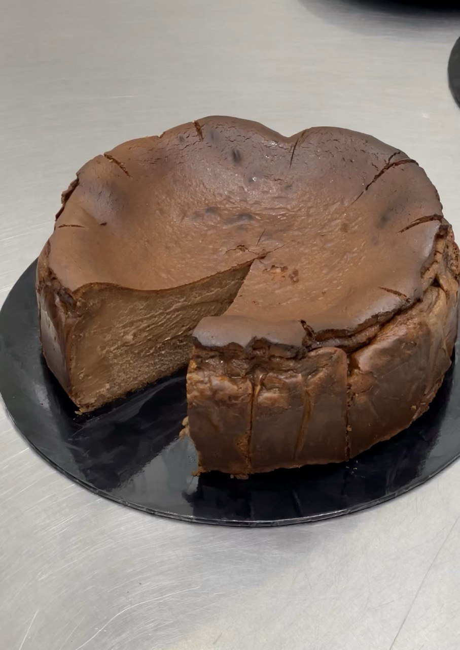 Chocolate Burnt Cheesecake